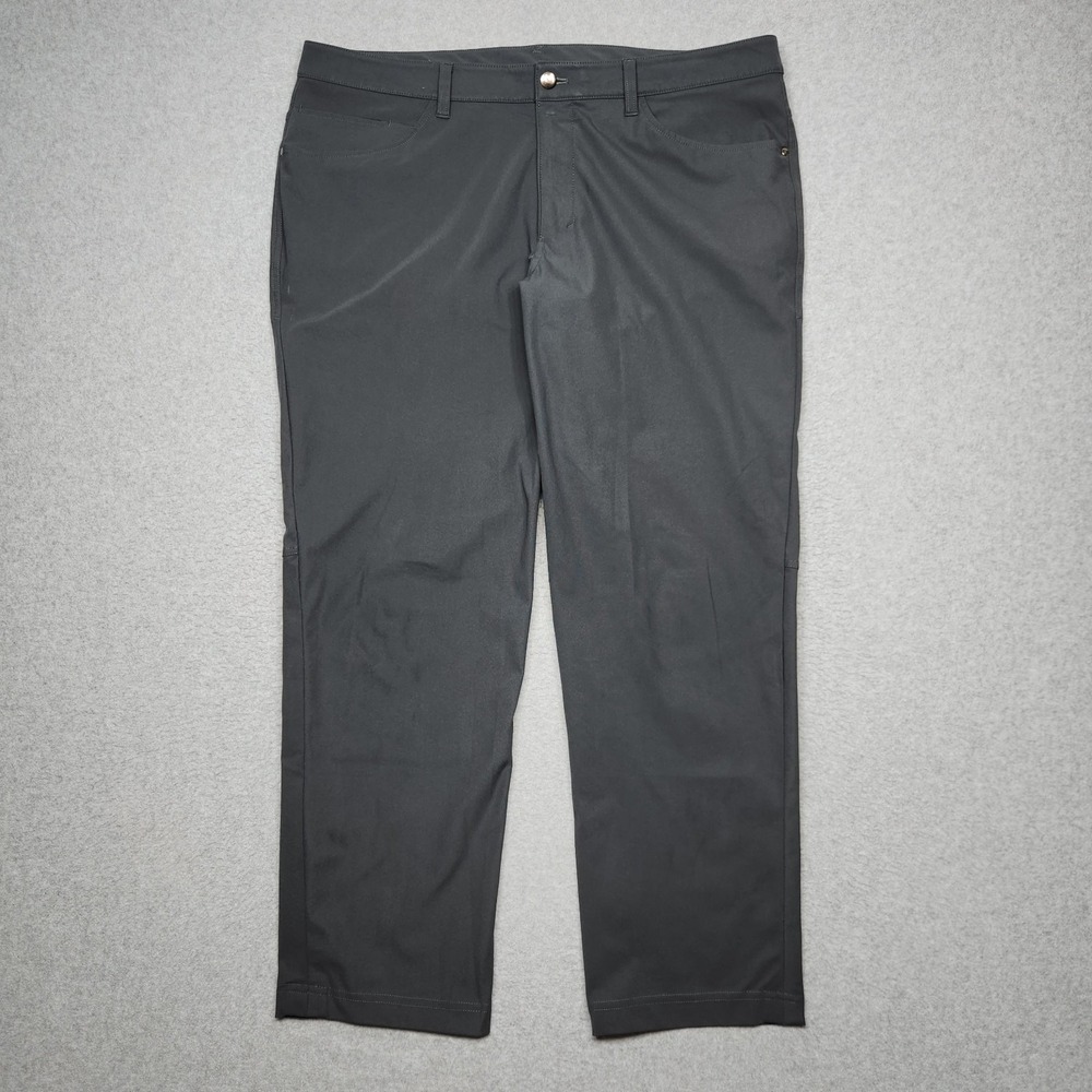 Lululemon Pants Mens Size 38x30 Grey ABC Warpstreme Classic Fit 5 Pocket Stretch
